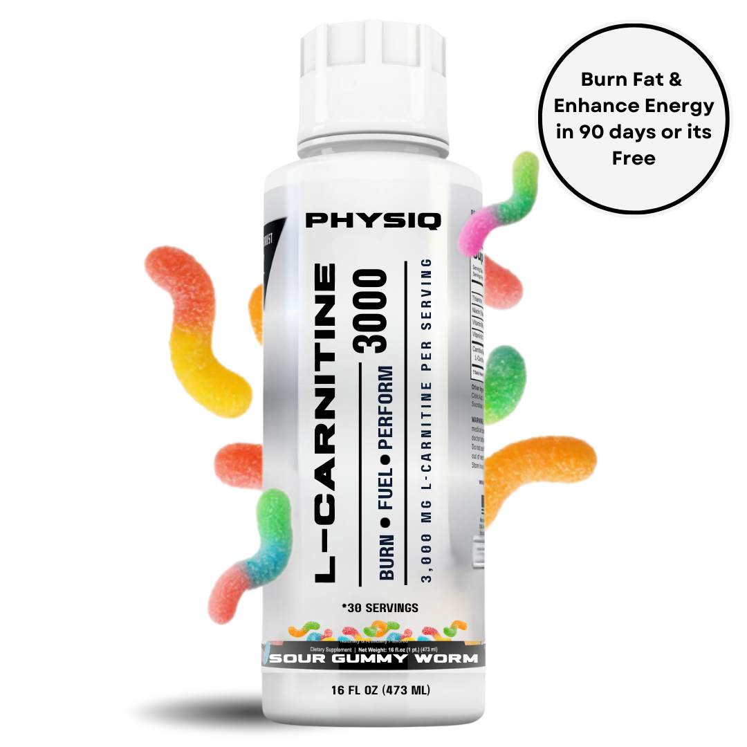 Physiq Liquid L-Carnitine 3000 - For Dads Reclaiming Energy & Confidence
